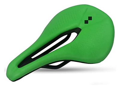 KUAIKUAI Sillín De Bicicleta Ultraligero Transpirable cómodo cojín cojín Bicicleta Carreras de Silla de Bicicleta Asiento for Bicicleta MTB Componente