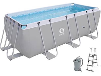 Jilong Piscina Desmontable Rectangular de 400x200x99 cm. con Depuradora de Arena 17726-1EU