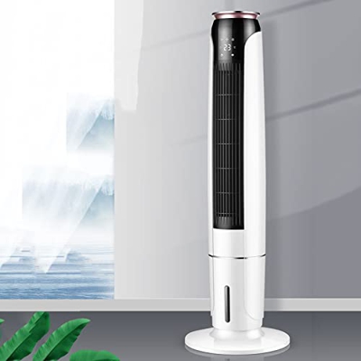 Shykey Ventilador De Torre Ventilador Compacto Sin Aspas Purificador De Aire Humidificado Control Remoto Ventilador De Aire Acondicionado Portátil Par