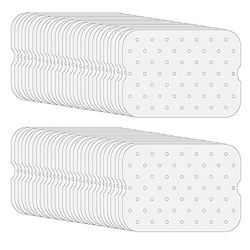 Sahkgye Papel para Freidora de Aire, Forros de Papel de Pergamino para Freidora de Aire para Ninja Foodi XL FG551 Forros de Freidora de Aire, Accesori en oferta