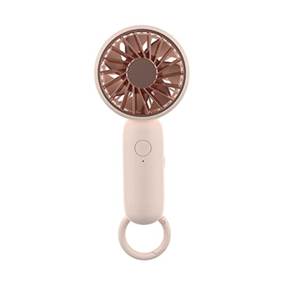 SIMILAR Wen Hong Mini refrigerador de Aire de Mano Carabiner Fan portátil USB Carga de pequeñas Herramientas de enfriamiento Personal adecuadas for la
