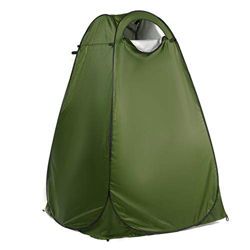 Carpa de baño al Aire Libre Ducha de privacidad portátil Inodoro Tienda de campaña para Acampar Función de Camuflaje al Aire Libre para baño Inodoro ( en oferta