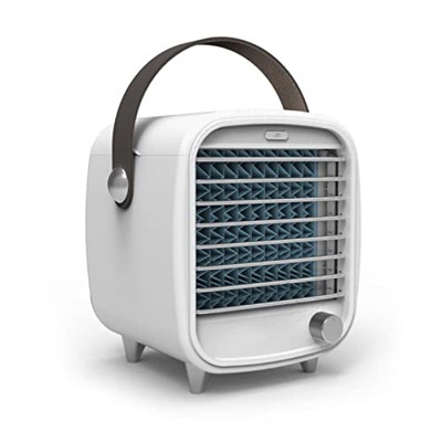 Atmm ATM Acondicionador de Aire portátil Vintage pequeño USB Ventilador de refrigeración de Escritorio Caja de Hielo incorporada con Viento Fuerte con