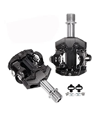 FIVENUM Pedales Anti-Deslizamiento MTB Plataforma de aleación de Aluminio de Pedals BMX Adecuada for Accesorios de conducción Impermeables (Color : -1