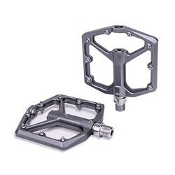 FIVENUM MTB Pedal Sellado de Ultra luz en Bicicleta de Carretera CNC Piezas de Bicicleta aleación Hueco Anti-Slip cojinete montaña 12 mm Eje (Color :  en oferta