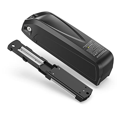 Varstrom Ebike Batería 52V 12,8Ah 14Ah 17,5Ah con Cargador, candado Seguro, indicador de batería, Conector XT60 Batería de Bicicleta eléctrica para 52