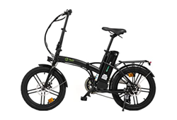 Bicicleta eléctrica Urbana, Youin You-Ride Tokyo, Plegable, Ruedas de 20", autonomía hasta 40 km, Cambio de Marchas Shimano 7 velocidades características