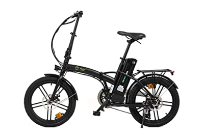 Bicicleta eléctrica Urbana, Youin You-Ride Tokyo, Plegable, Ruedas de 20", autonomía hasta 40 km, Cambio de Marchas Shimano 7 velocidades