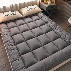 Colchón de piso de futón de plumas, colchón de futón de espesas japonesas, alfombra de piso for dormir de tatami gris/ azul/ amarillo/ verde, almohadi precio