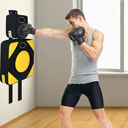 ZHEN HUAXIONG PU Wall Punch Boxing Bag, Target Wall Fighting Pad, Sanda Taekwondo Training Bag, Boxing Target Pad, PU Material Buena Elasticidad Wall  características