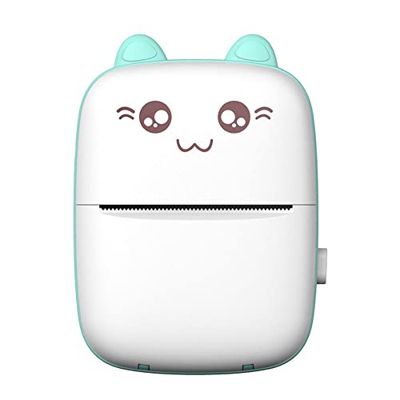 Impresora térmica de 200 DPI Mini impresora de bolsillo de papel fotográfico inalámbrica compatible con Bluetooth 200 DPI impresión para recibo de eti