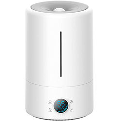 EROOLU Humidificador De Vapor Frío, Humidificador con Tanque De Agua De 5 L con Humedad Constante Inteligente, Pantalla Ambiental Digital Y Sincroniza características