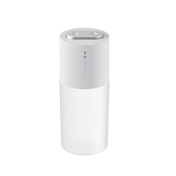 DERCLIVE Humidificador de aire de 400 ml USB recargable doble boquillas humidificador de niebla fría con 2 modos de niebla características