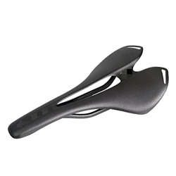 SAXTZDS KAIX Shop Carretera de Bicicleta de Fibra de Carbono Completa MTB Asiento de sillín de Carbono de Bicicleta Matt Black Bike Cushion 270 * 139  precio