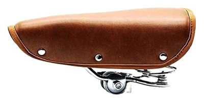 KUAIKUAI Sillín De Bicicleta Silla de silla de bicicleta retro PU Asiento de ciclismo de cuero asiento vintage carretera sillín silla de bicicleta asi