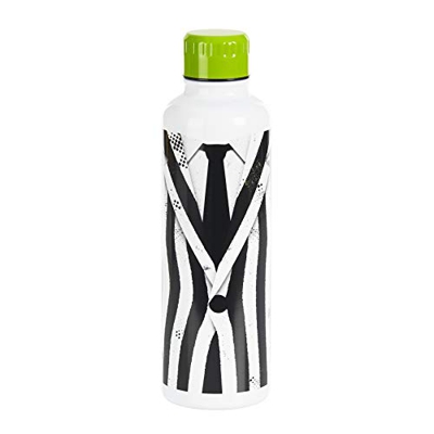 Paladone PP6987BJ Beetlejuice Botella de Agua de Acero Inoxidable, 500 ml (16,9 floz)