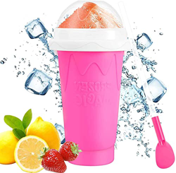 Ou Gecai Slush Ice Maker - Slushy Maker, Frozen Magic Smoothie Cup, Slushy Maker Mug, Slushy Maker Mug para refrescarse, Ice Maker Alternative,Rosado características