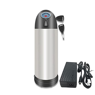 FREEDOH Batería Botella Agua para Bicicleta Eléctrica De 24V 36V 48V Batería Iones Litio a Prueba Agua con Cargador Apto para Motores De Bicicleta Elé