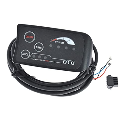 ICDKOYK Pantalla LED para bicicleta eléctrica, Panel de instrumentos de Control de velocidad Universal, reparación de patinetes eléctricos para el hog