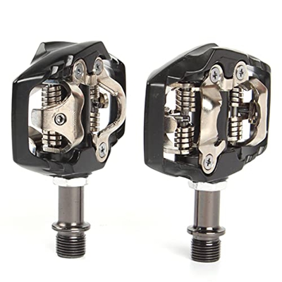 Jorzer Pedales de autoaplecho COMPONENTES DE BIQUETA DE Seguridad Portátil para Aluminio Portable para MTB Racing Road Bike (PD-M8020)