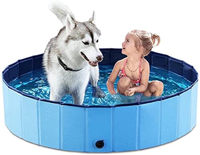 APP LIFE Pool - Piscina Plegable de plástico para Perros y Animales domésticos (120 x 30 cm)