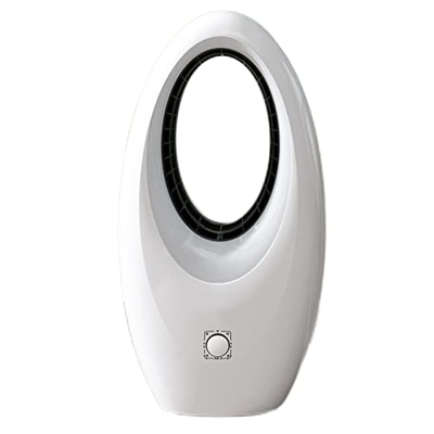 VARADOMO Ventilador Sin Aspas, De Torre, con Control Remoto Torre Piso Circulación Aire Escritorio Silencioso Aspas,White + Mechanical