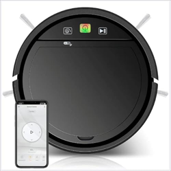 GUBAOPQLA Robot Aspirador y Fregasuelos Connected, App Control, Aspira, Barre, friega y Pasa la mopa, Alexa y Google Assistant, Cepillo Especial para  en oferta