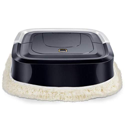 GUBAOPQLA Robot Aspirador y Fregasuelos 3 en 1, Mopa de Microfibras 2 en 1 Ultrafino, silencioso, Barre, aspira y friega para Suelos Duros y Alfombras en oferta