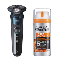 Philips Shaver Series 5000 Wet & Dry S5579/50 Afeitadora eléctrica + L'Oréal Men Expert Crema Hidratante Anti-Fatiga 24h Hydra Energetic, Aporta Energ precio