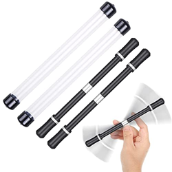 2Pcs Bolígrafo Giratorio,Bolígrafo Giratorio Antideslizante,Bolígrafo Giratorio con Dedos,Sin Recarga de Bolígrafo,Papelería de Entretenimiento para E en oferta