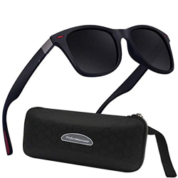 Perfectmiaoxuan Gafas de sol polarizadas Hombre Mujer Conducción ligera del marco TR90 Ciclismo Corriendo Pesca Gafas de protección Marco irrompible G en oferta