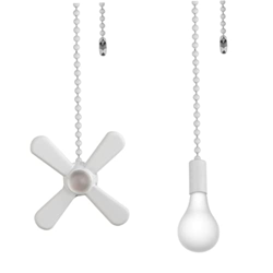 Liummrcy Cadena de extracción del Ventilador, Cadena de extracción de Techo de Cadena de aleación Ajustable del Ventilador en Forma de Bulbo Decorativ precio