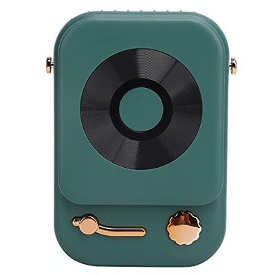 Ventilador de Collar Portátil, Ventilador Portátil Personal Pequeño Y Potente, Ventilador Ajustable de 3 Velocidades de Mano de Escritorio, con Cordón
