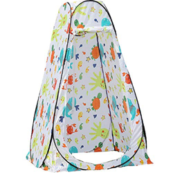 Carpa de Ducha para Acampar y Carpa de baño emergente - Carpa Alta de Almacenamiento Adicional para Acampar - Tiendas de Playa de privacidad Refugios  características