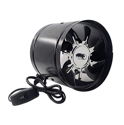 CCBUY 6 pulgadas Cocina Aseo lumbrera 6" Tubo de escape del ventilador del aire de ventilación de techo de refuerzo del ventilador Rejilla de refriger en oferta
