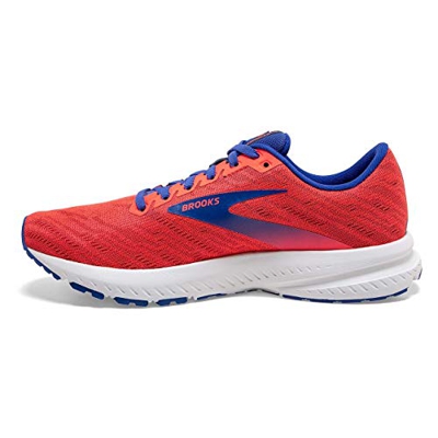 Brooks Launch 7, Zapatillas para Correr Mujer, Coral/Claret/Blue, 36 EU