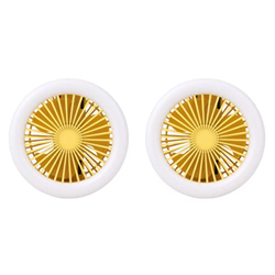 Toyvian Ventilador Personal Mini 2Pcs Ventilador Eléctrico Ventilador Led Ventilador Ventilador de Mesa Ventilador características