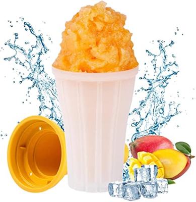 UIHECTA Taza para Hacer Aguanieve Vaso para Hacer Granizados Congelado Rápido Mágico Copa De Batidos Taza De Enfriamiento Batido De Leche Casero Fabri