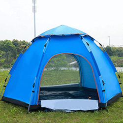 Desconocido Carpa Impermeable de cúpula hidráulica, Carpas hexagonales para Exteriores para 3-4 Personas, Fuerte Estabilidad, antimosquitos, Adecuada  en oferta