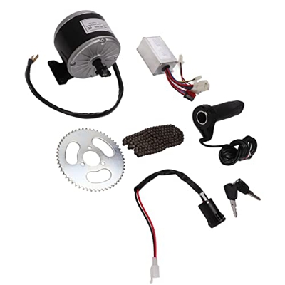Kit de Controlador de Motor Eléctrico, Aleación de Aluminio 250 W Buena Disipación de Calor Motor de 24 VCC de Alta Velocidad Resistente Al Calor con 