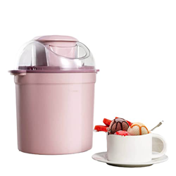 ZHANGTAOLF Máquina para Hacer Helados, Máquina para Hacer Helados de 0.8L sin BPA, Máquina para Hacer Helados en casa Sorbete de Yogur congelado, Oper características