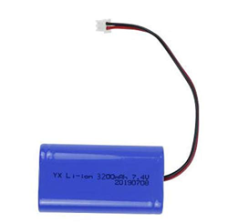 MUYJOY Paquete De Batería De Iones De Litio De 7.4v 2600mah 2200mah 3200mah 18650, Recargable para Instrumentación De Iluminación Led 7.4v3200mah precio