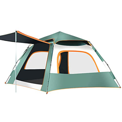 Desconocido Carpa emergente instantánea, Protector Solar a Prueba de Lluvia Carpa para Acampar al Aire Libre Ligero portátil para 3-4 Personas Apertur en oferta