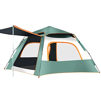 Desconocido Carpa emergente instantánea, Protector Solar a Prueba de Lluvia Carpa para Acampar al Aire Libre Ligero portátil para 3-4 Personas Apertur