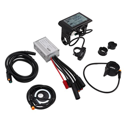 Kit de Controlador de Bicicleta Eléctrica, Buena Disipación de Calor, Exquisito Kit Modificado para Bicicleta, Resistente Al Agua, para Motor de 250W  características