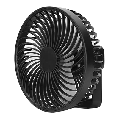 Mini Ventilador, Ventilador para Acampar, Ventilador Portátil para Acampar con Carga USB, Ventilador para Tienda de Campaña Montado en la Pared de 4 W