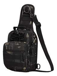 Yakmoo Mochila de Asalto Impermeable Estilo Militar Táctico Nylon Molle Sistema Bolsa de Bandolera Bolso Cruzado Bolsa de Mano al Aire Libre en oferta