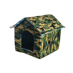 Casa para Gatos al Aire Libre para Invierno, Refugio para Gatos al Aire Libre, casa para Gatos al Aire Libre, casa Impermeable para Mascotas, perreras precio