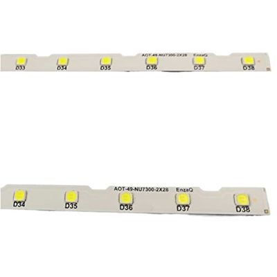 TOPOB 2 LED Iluminar Desde el Fondo UE49NU7100 UE49NU7100U UE49NU7170 UE49NU7300 UN49NU7100 UE49NU7670 UE49NU7140U Aot_49_NU7300 Luz