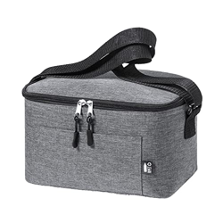 TIENDA EURASIA® Nevera de Tela Portatil, con Interior Isotermo, Bolsillo Exterior, Cinta Bandolera Ajustable, Base Reforzada Tamaño Mediano - 25 x 15  características